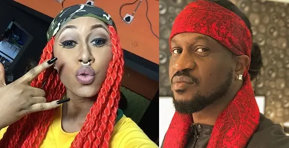 You're an Idiot, May God Punish you - Cynthia Morgan lashes at Paul, PSquare Okoye