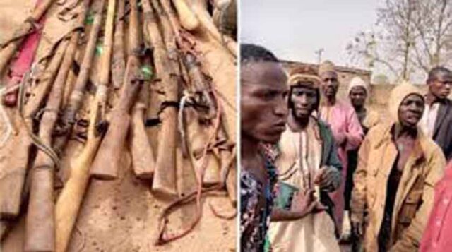 25 armed men allegedly from the North arrested while entering Oyo