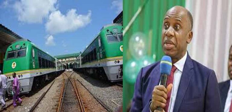 Amaechi gives condition why FG may stop train service in 2021