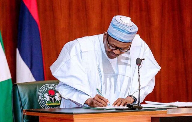 COVID-19: Buhari signs new regulations for churches, markets, use of face masks