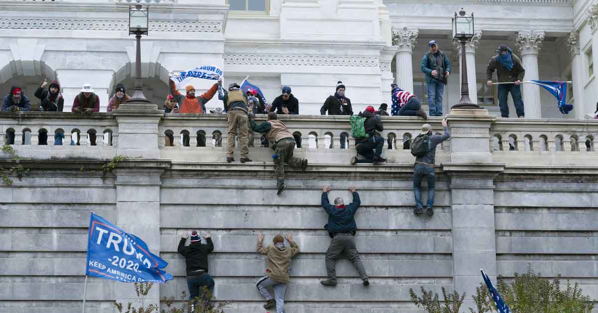 Curfew declared as protesters storm Washington, VP Pence evacuated