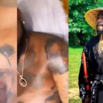 Davido gets tattoos of his 3 children on his body (Video)