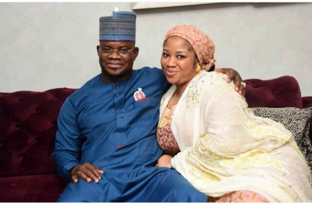 Governor Yahaya Bello of kogi state Confirms Divorce with 3rd Wife Hafiza