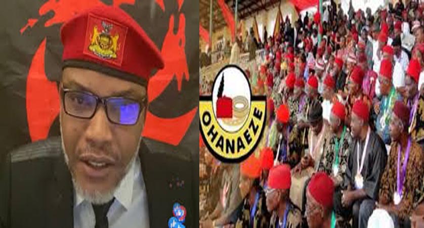 Ohanaeze Reacts To Supreme Court Ruling On Nnamdi Kanu