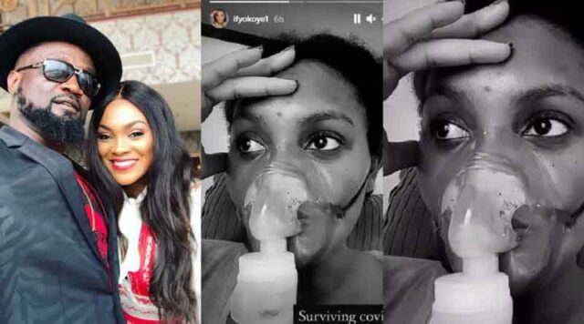 Jude Okoye’s wife, Ify placed on oxygen after contracting Coronavirus (video)