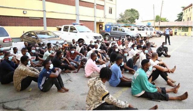Lagos Police crops 71 fun-seekers for violating COVID-19 protocols