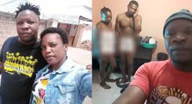Man caught wife and his friend naked, takes selfie with them