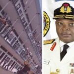 Naval officers celebrate the sack of the Chief of Naval Staff, Ibok-Ete Ekwe Ibas (video)