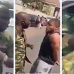 Nigerian footballer Chikelu Ofoedu confronts military man who slapped him on the road (video)