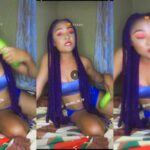 “I pick my p*ssy size, wash and return it” – Nigerian lady reveals what she does to cucumbers her mother sells