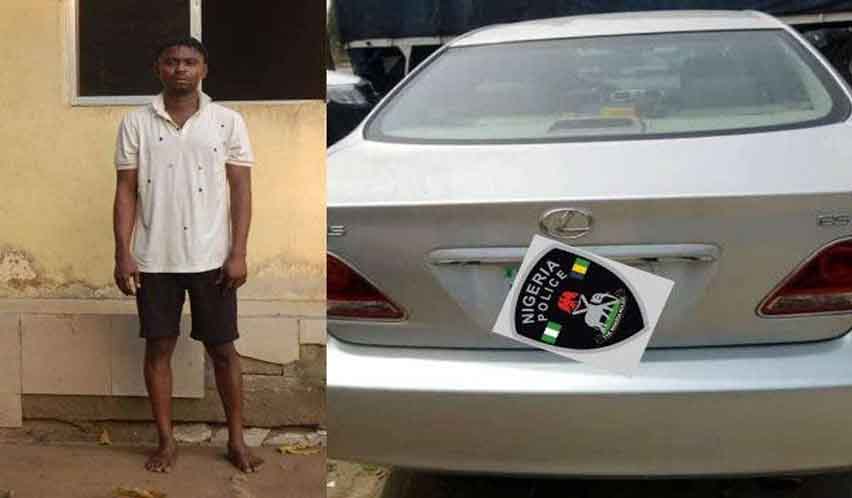 Suspected fraudster who bought a car with fake alert nabbed