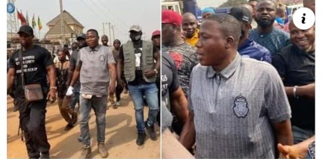 DSS Declares Sunday Igboho Wanted, Confirms Attack on his Residence