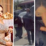 “See my escorts, this is how you know I am dating a billionaire” – Bobrisky brags as he shows off her entourage (Video)