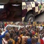 Driver lies under LASTMA vehicle to evade arrest