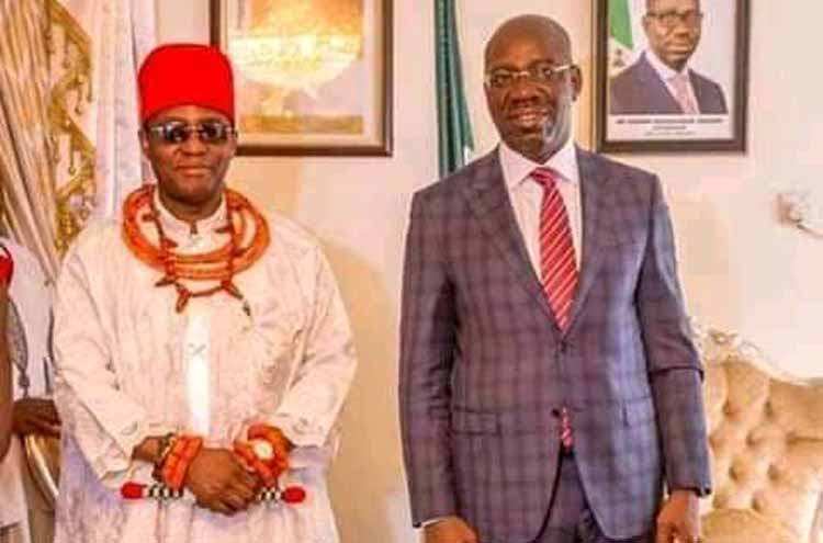 Gov Obaseki replies Oba of Benin over returned artefacts