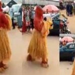 Masquerade seen preaching the gospel of Jesus Christ (video)