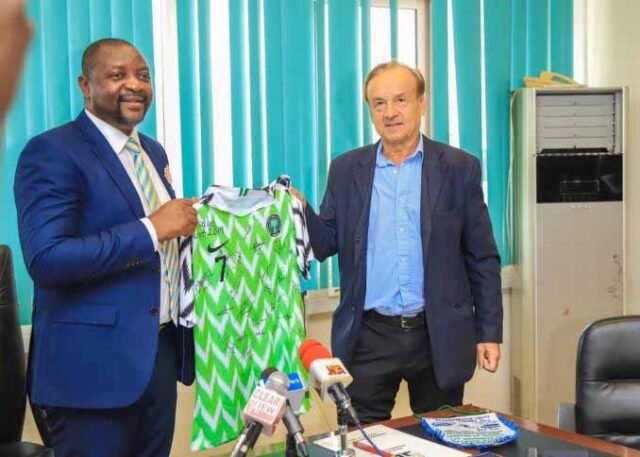Shut up and do the work on your contract, Minister of Sports tells Super Eagles coach, Rohr