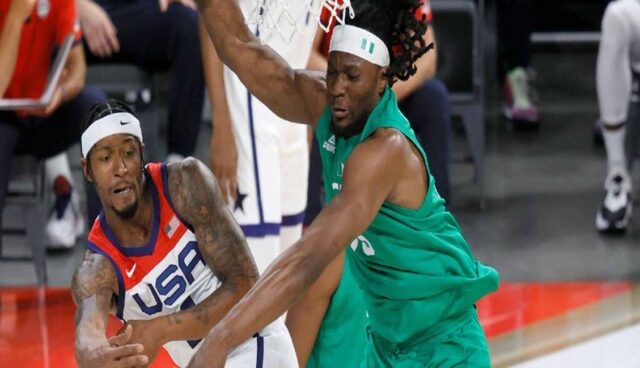 Olympics: Nigeria shocks United States ‘bá kan’ in a basketball friendly match
