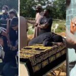 Sound Sultan’s wife breaks down in tears at his funeral in the United States