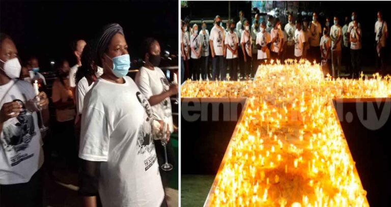 TB Joshua: Wife leads candlelight procession for late evangelist