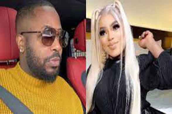 Tunde Ednut reacts as Bobrisky shares his photo despite feud