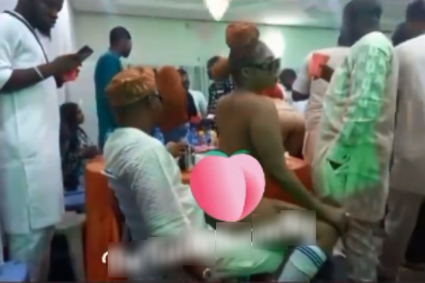 Strippers invited to a naming ceremony in Lagos