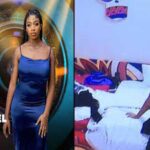 BBNaija 2021: Angel captured touching her ‘private part’ (Video)