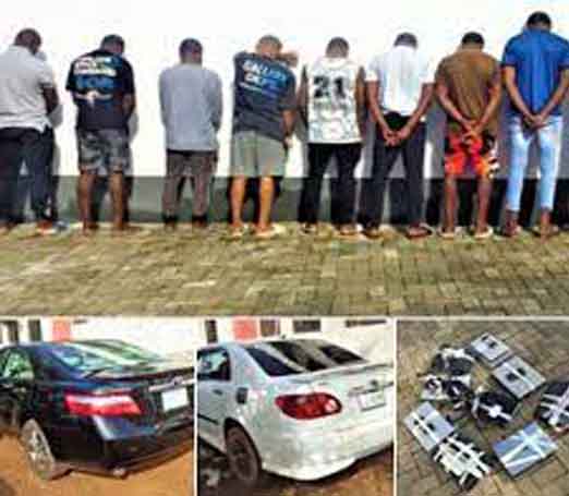 EFCC arrests 14 suspected internet fraudsters in Enugu