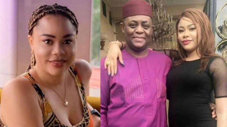 Fani-Kayode Ghanaian wife reacts to Chikwendu fresh allegation