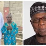 Fayose meets Obasanjo diminutive look-alike in Lagos