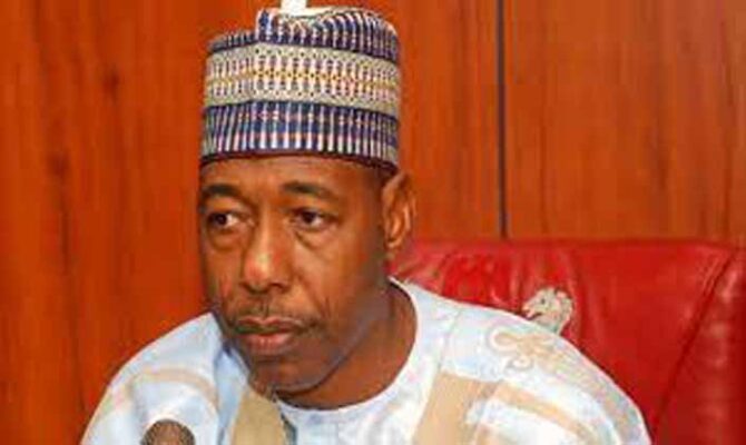 Zulum: Tinubu Tax Reform bills will bring backwardness to North, benefit only Lagos 