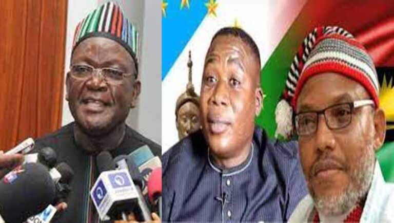 Nigerian Government Didn't Go After Fulani Militiamen Like It Went After Nnamdi Kanu, Igboho — Governor Ortom