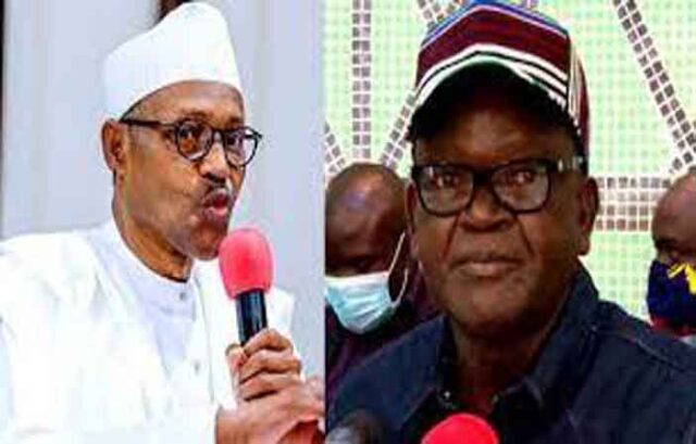 I will Frustrate Any Presidential Aspirant Promising To Replicate Buhari’s Policies -Governor Ortom