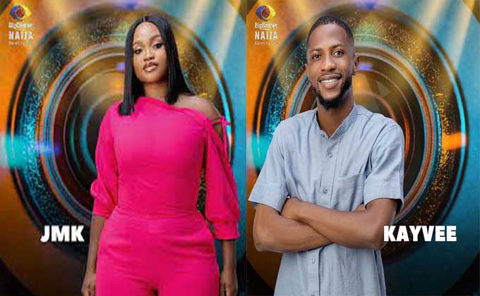 #BBNaija: New housemates Kayvee, JMK