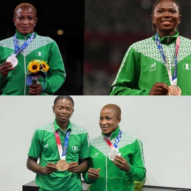Nigeria ends Tokyo Olympics with only two medals