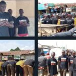 Nigerian Muslim Activists Wear #BuhariMustGo T-Shirts To Juma'at Prayer In Abuja