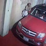 Notorious criminal who allegedly uses charms caught on camera breaking into cars in Warri