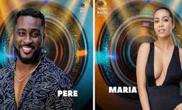 BBBNaija: I will never date Pere outside the house – MariaBNiaja: I do not trust Maria – Pere reveals