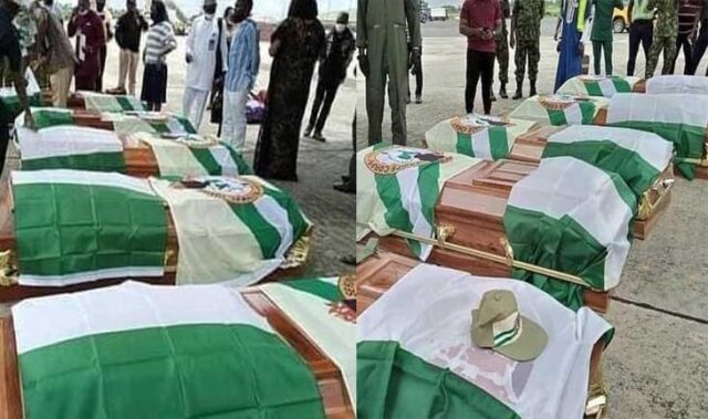 Bodies of five UNIUYO graduates killed in auto crash flown to Cross River for burial