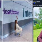 I’ve left Nigeria for you people – Young Nigerian lady says after arriving UK