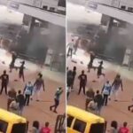 Watch The moment residents averted an explosion at a filling station in Enugu