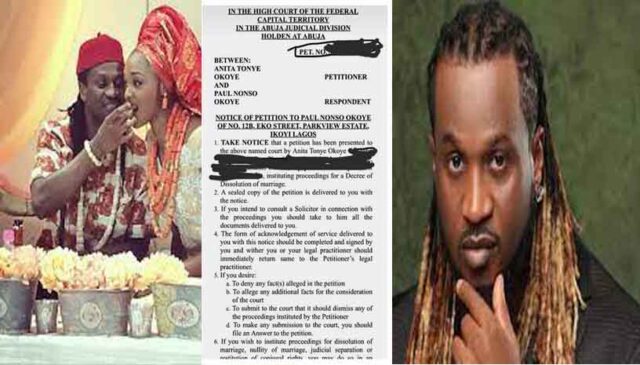 PSquare: Anita Okoye files for petition to divorce her husband, Paul Okoy