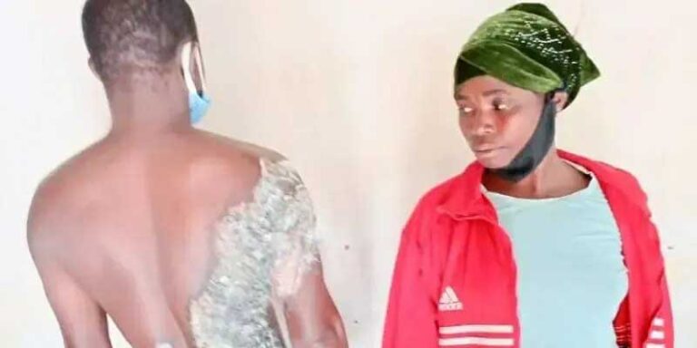 20-year-old woman sentence to 17 years imprisonment with hard labour for pouring hot water on her husband