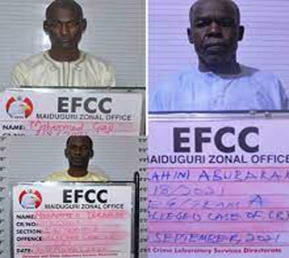 EFCC arrested 3 Spiritualist for fraudulent N16m get-rich-quick scheme