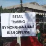 Ghanaian trade Union locks up foreigner's shops again