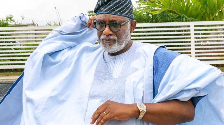 Ondo Gov Akeredolu is dead