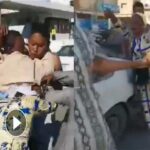 Nigerian 'big girls' fight on the street of Benghazi, Libya