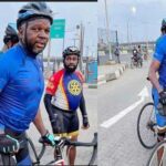 Nigerian Cyclist dies days after being st*bbed by armed robbers in Lagos