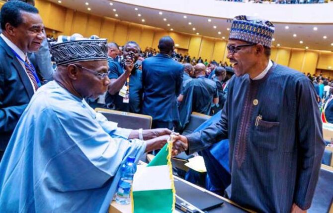 Garba Shehu slams Obasanjo in birthday tribute to Buhari