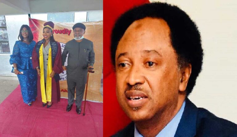 Shehu Sani mocks other leaders as he Praises Ngige for allowing his daughter study in Nigeria